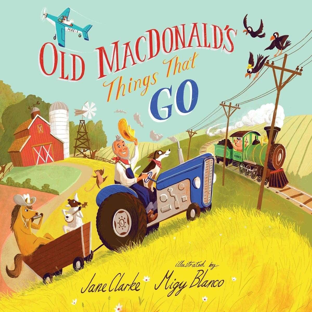 Picture Book - Old MacDonalds Things That Go - Original Hardcover