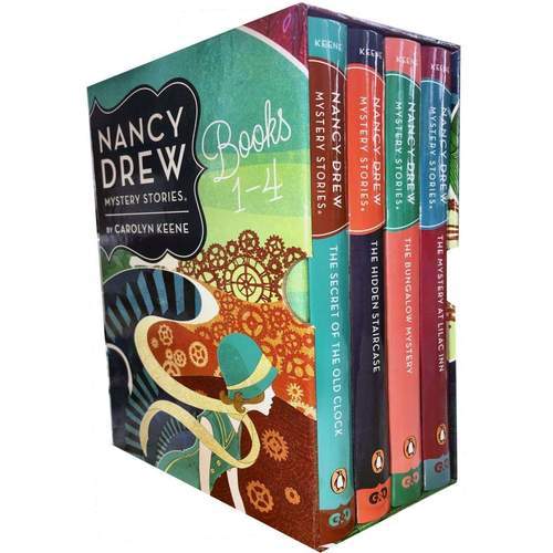 Nancy Drew Mystery Stories Books 1 to 4 - Hardcover Original Box Set