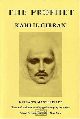 The Prophet by Kahlil Gibran book cover