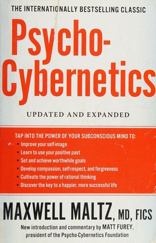 Psycho-Cybernetics by Maxwell Maltz book cover