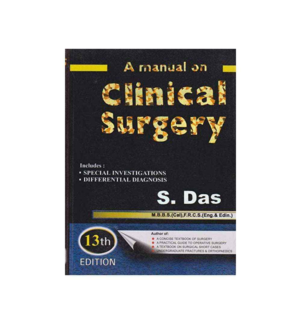 buy-a-manual-on-clinical-surgery-13ed-by-dr-somen-das-online-in-pakistan