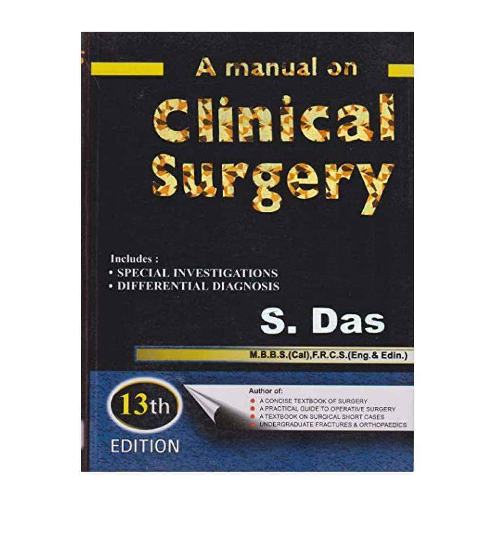 a-manual-on-clinical-surgery-13ed-by-s-das-book-image-pakistan-bookstore