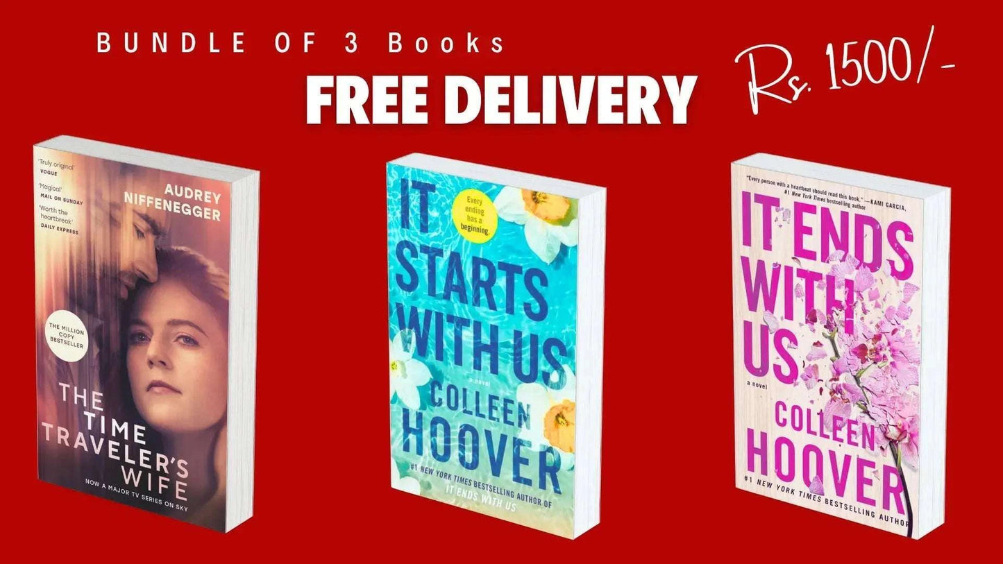 Bundle of 3 Books - The Time Travelers Wife, It Ends with Us, It Starts with Us