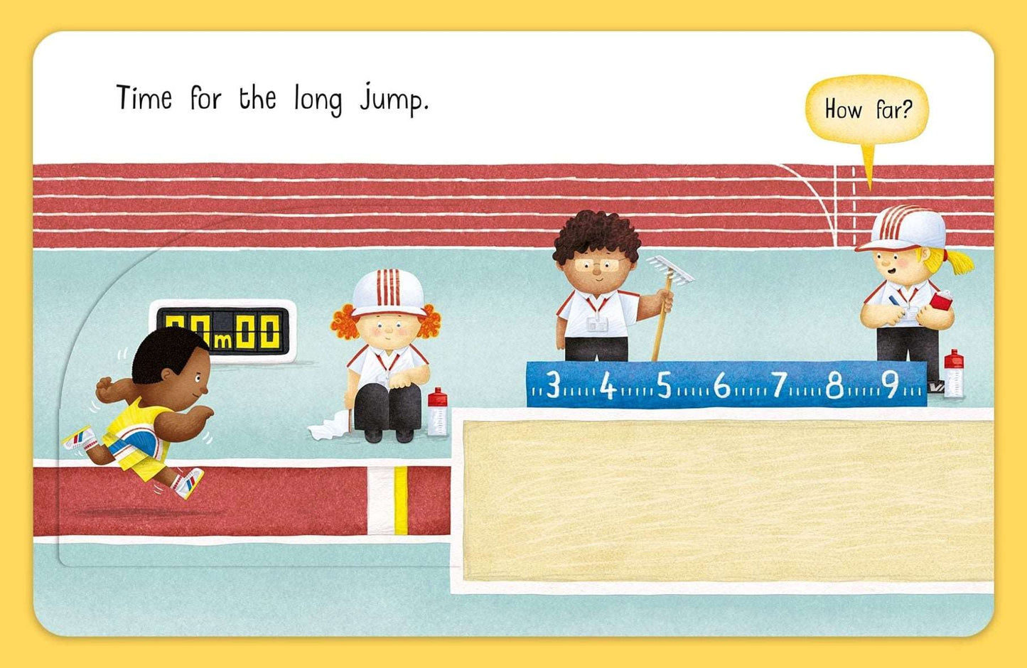 Busy Day: Athlete an Action Play Book Lift the Flaps Original Board Book