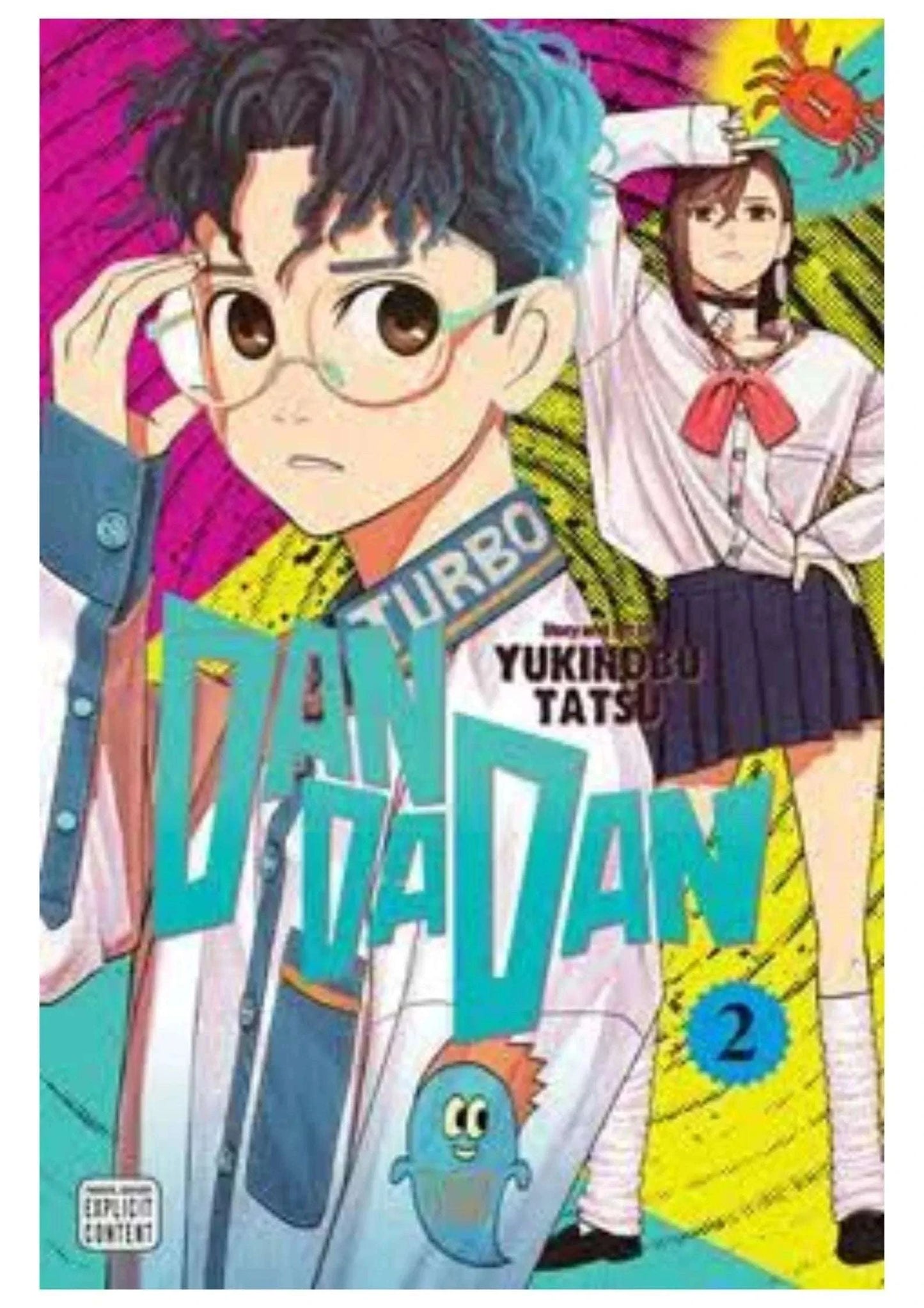 Dandadan Volume 2 by Yukinobu Tatsu by Yukinobu Tatsu - book cover