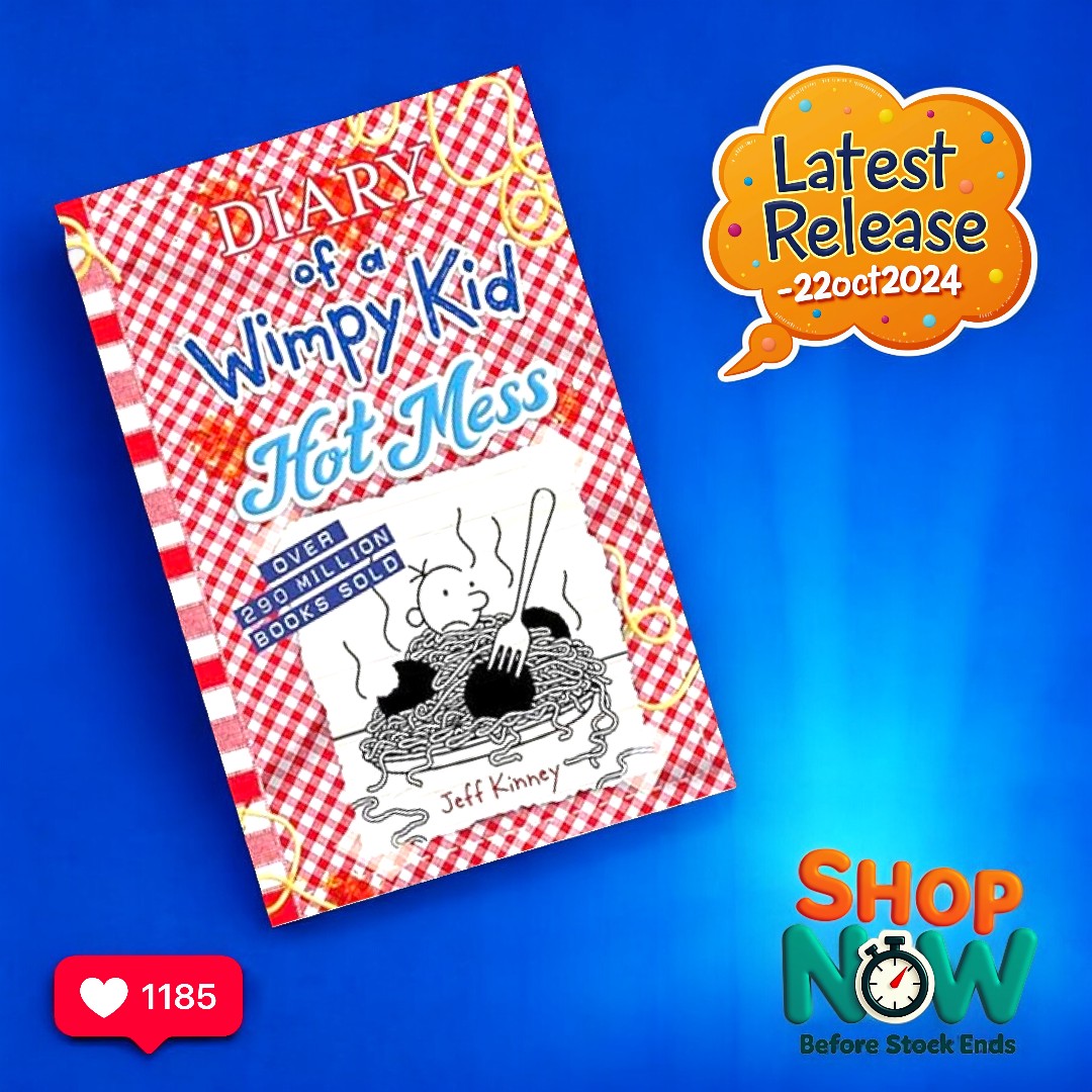 shop-diary-of-a-wimpy-kid-19-hot-mess-by-jeff-kinney-free-delivery-with-free-delivery