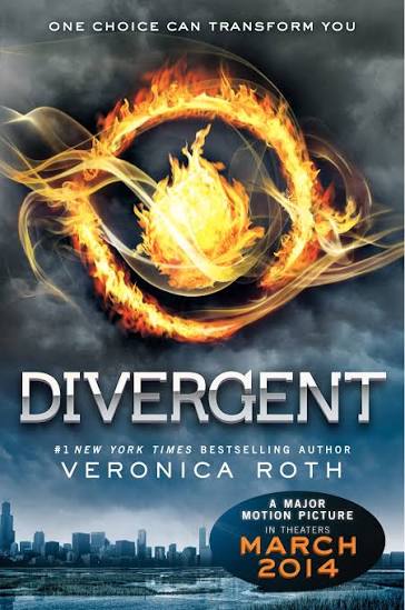 Divergent by Veronica Roth - front cover of the book 1 paperback, available in Pakistan