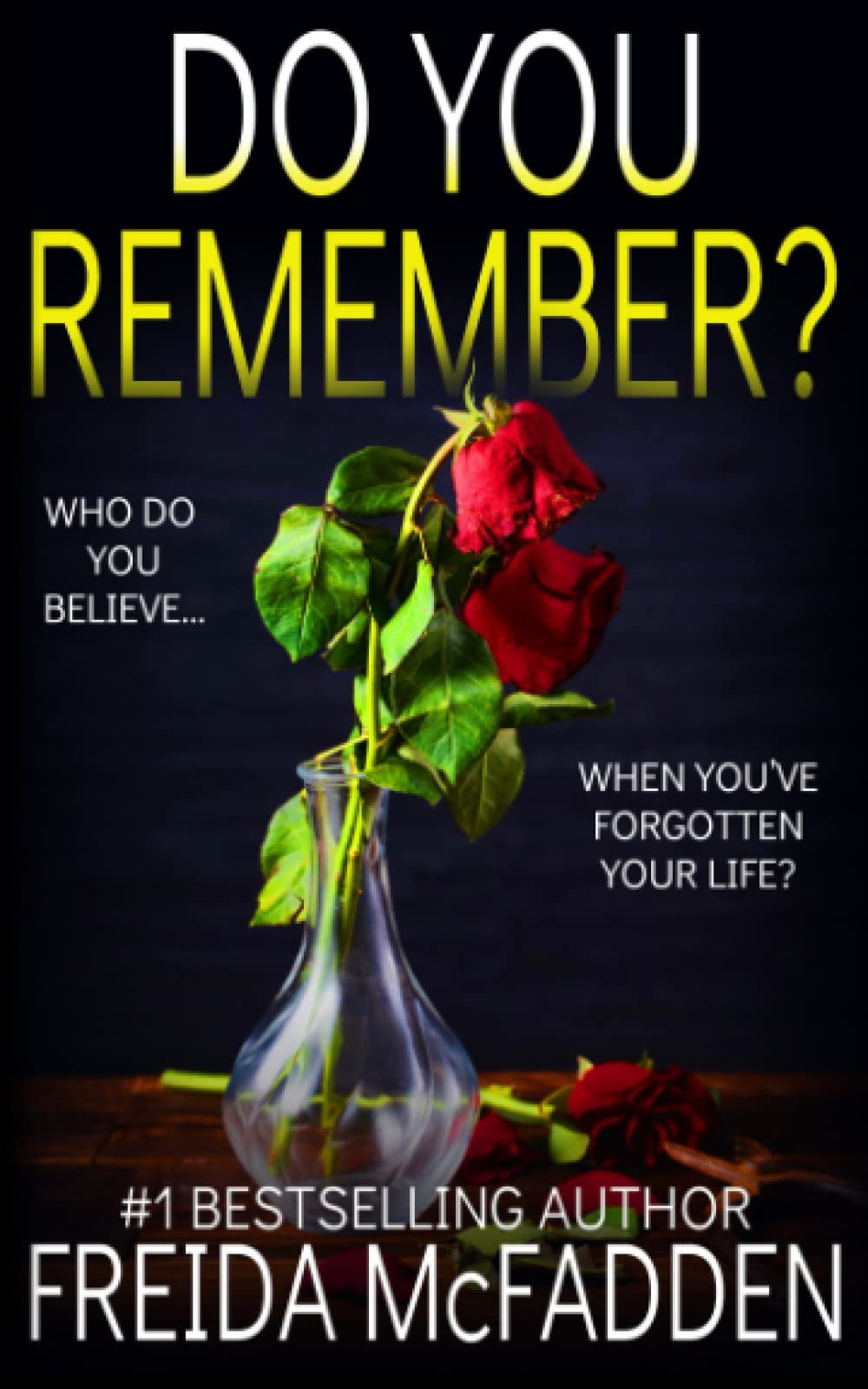 Do You Remember? by Freida McFadden - front cover of the psychological thriller paperback, available in Pakistan