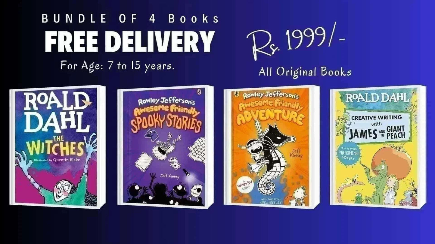 Bundle of 4 Famous Books - Original & Famous.