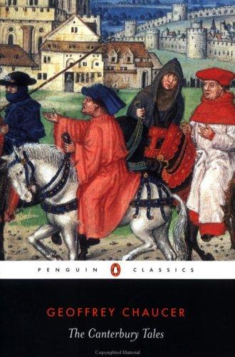 The Canterbury Tales by Geoffrey Chaucer book cover