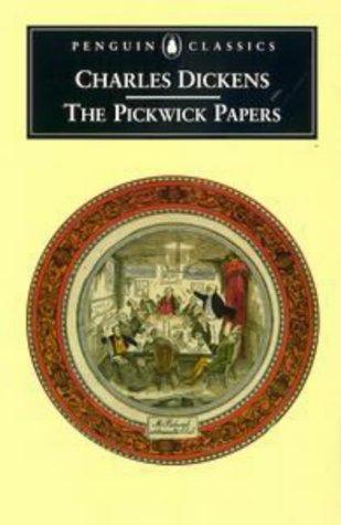 The Pickwick Papers by Charles Dickens book cover