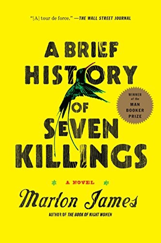 A Brief History of Seven Killings by Marlon James book cover