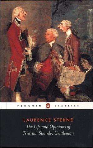 The Life and Opinions of Tristram Shandy by Laurence Sterne book cover