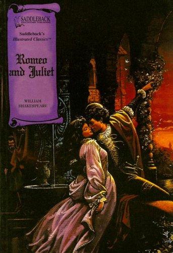 Romeo and Juliet Graphic Novel (Saddleback's Illustrated Classics) Book - Original Edition Cover