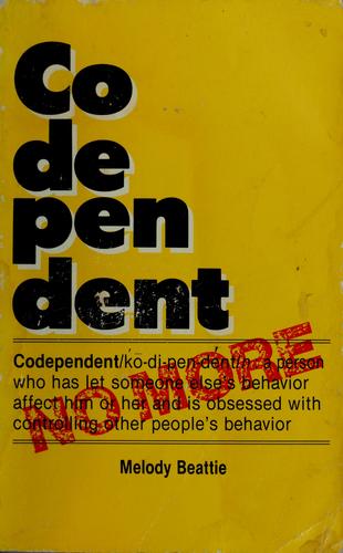 Codependent No More by Melody Beattie book cover