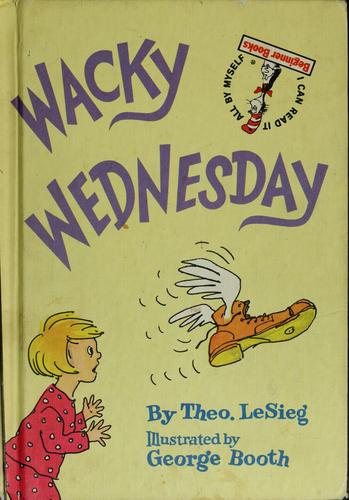 Wacky Wednesday by Dr. Seuss book cover