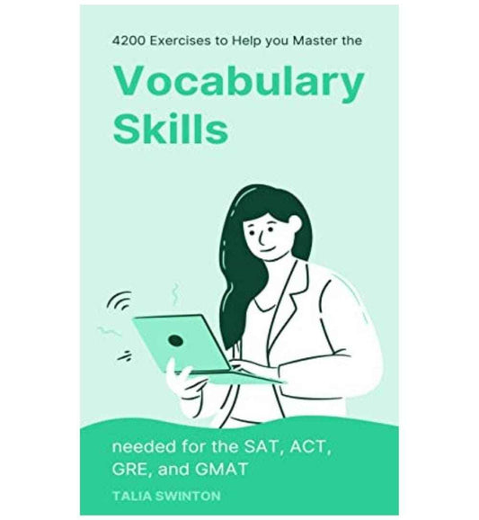 Visual for "4200 Exercises to Help You Master the Vocabulary Skills needed for the SAT, ACT, GRE, and GMAT By Talia Swinton", praised for storytelling. Shop now with cash on delivery.