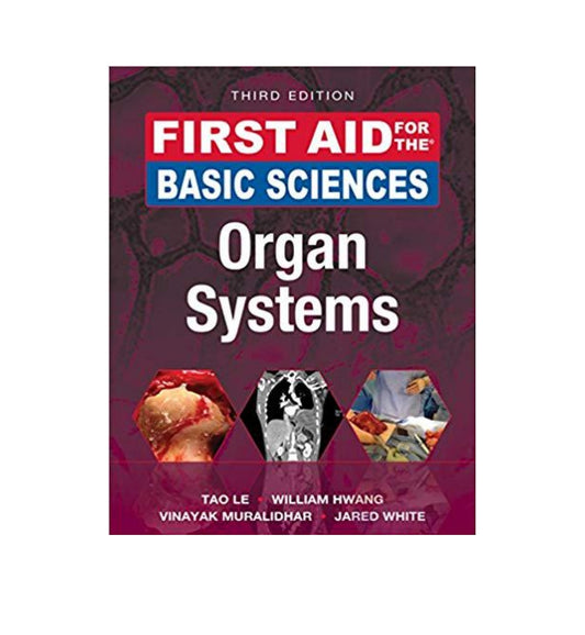 Cover shot of "First Aid for the Basic Sciences: Organ Systems 3rd Edition" – top-selling title with fast delivery options.