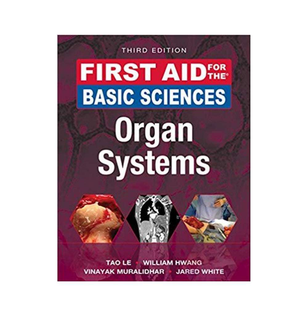 Cover shot of "First Aid for the Basic Sciences: Organ Systems 3rd Edition" β top-selling title with fast delivery options.