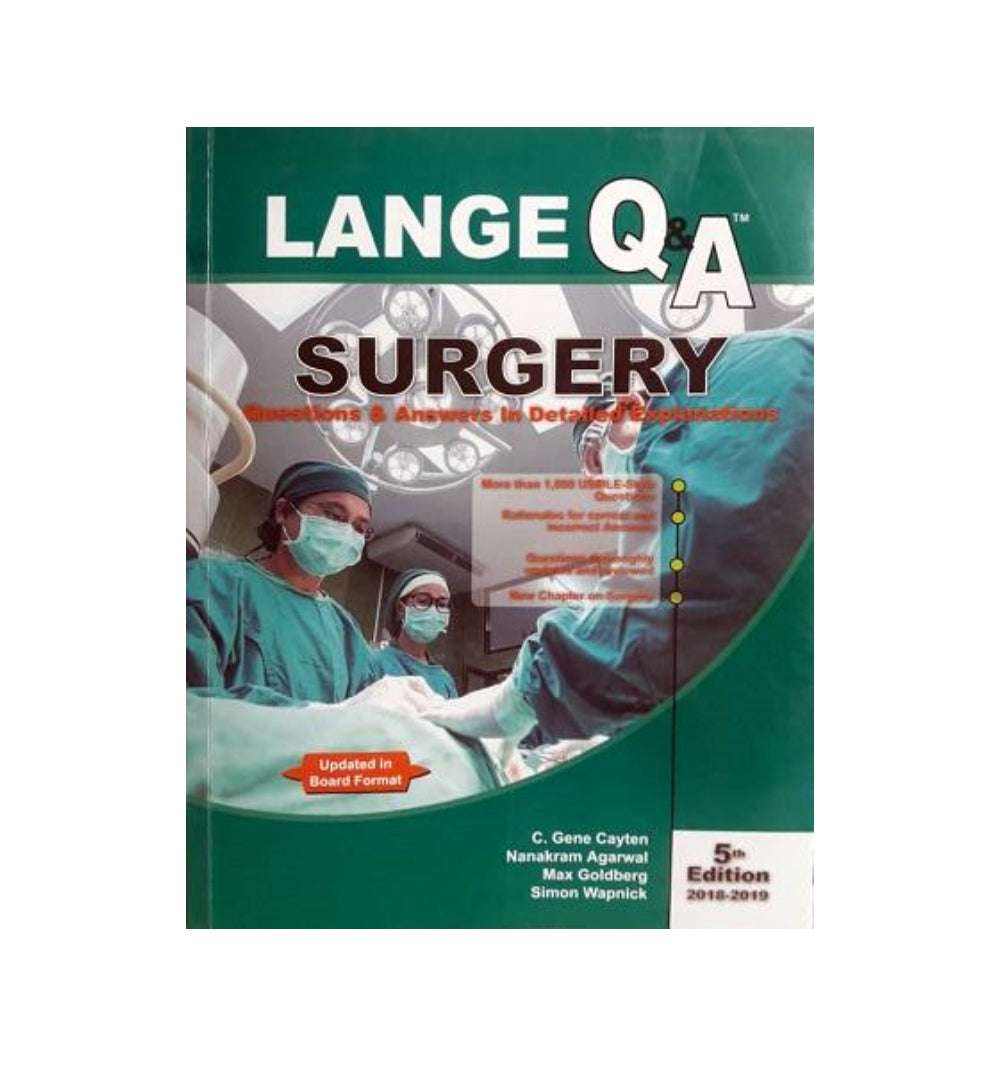 Lange Q&a Surgery Author(S): Simon Wapnick, Max Goldberg