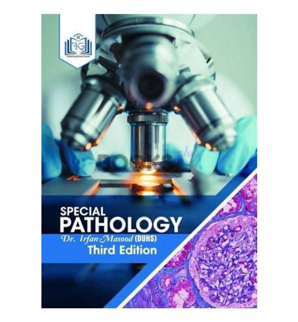Cover shot of "Special Pathology 3rd edition by Dr. Irfan Masood" – top-selling title with fast delivery options.