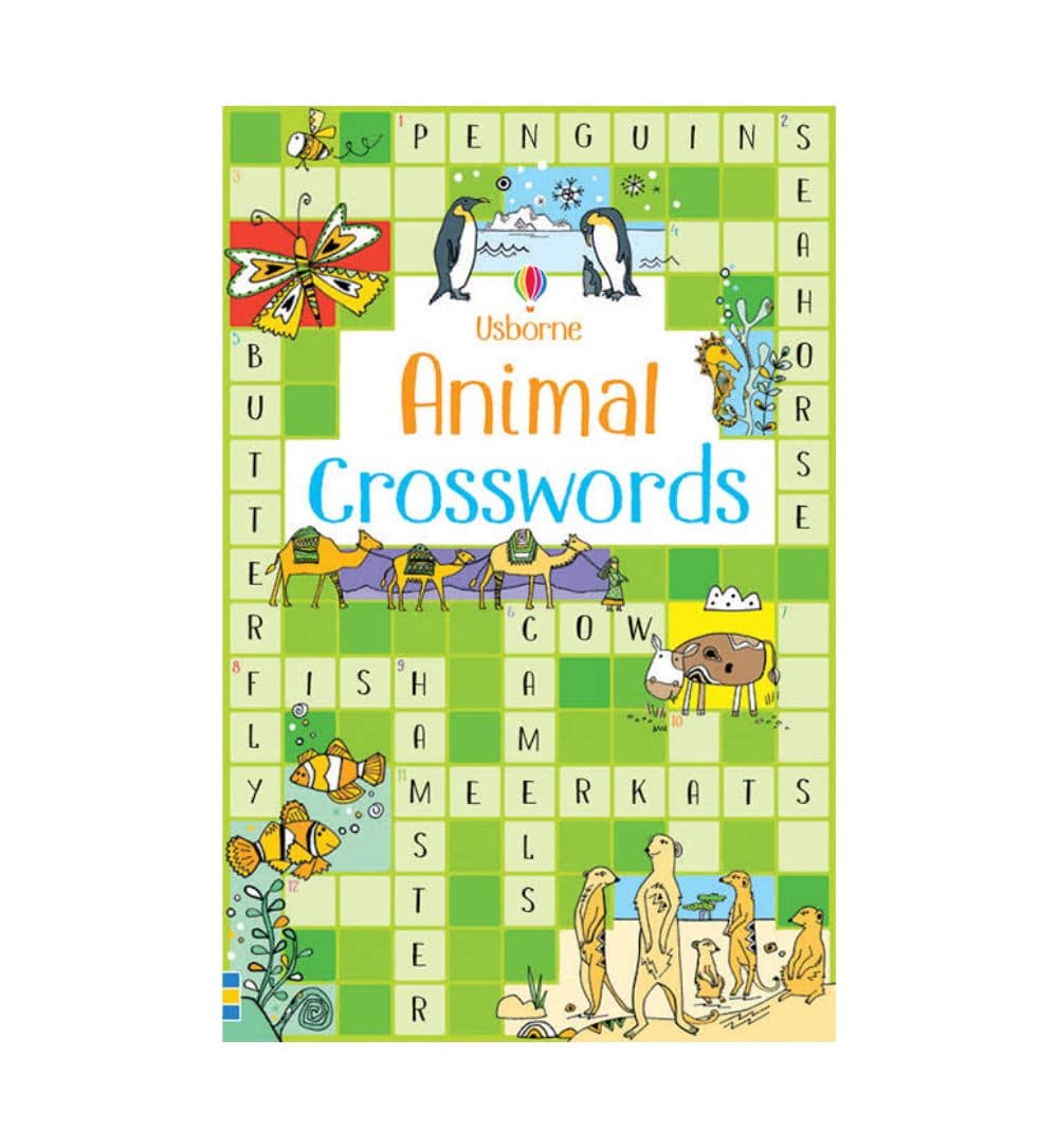 Usborne Animal Crosswords by Phillip Clarke and Paperback