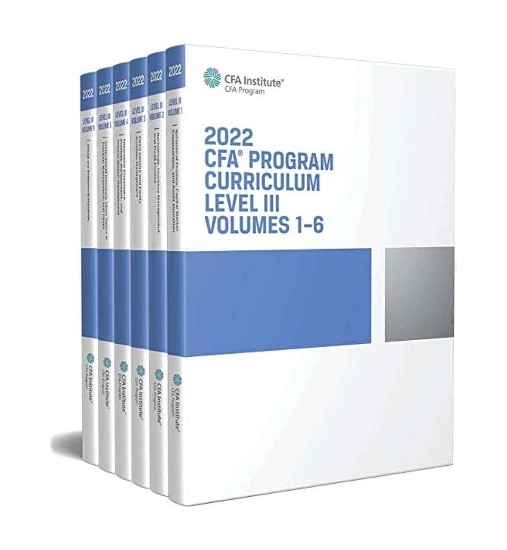 front-cover-wiley-cfa-curriculum-level-3-2022-volume-1-to-6-available-online