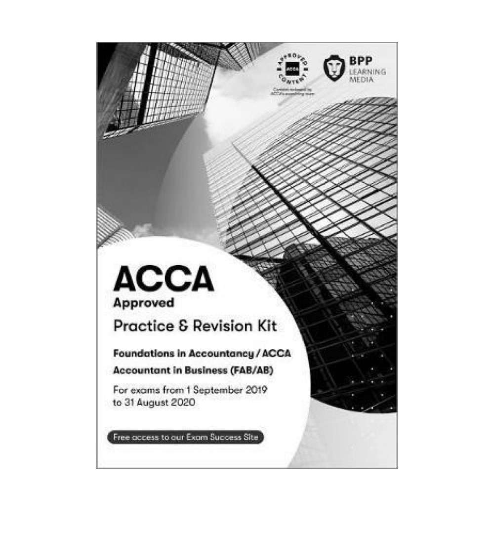 FIA Foundations of Accountant in Business FAB (ACCA F1) 2