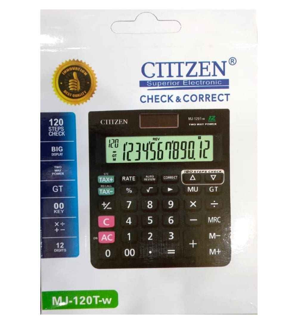 Order "citizen superior electronic check and correct 120 steps check MJ-120T-W" Today – Enjoy Free Delivery & Easy Returns