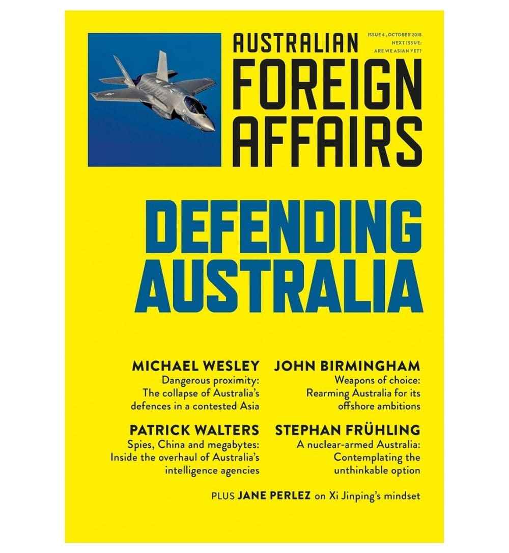 cover-of-defending-australia-australian-foreign-affairs-4-by-jonathan-pearlman