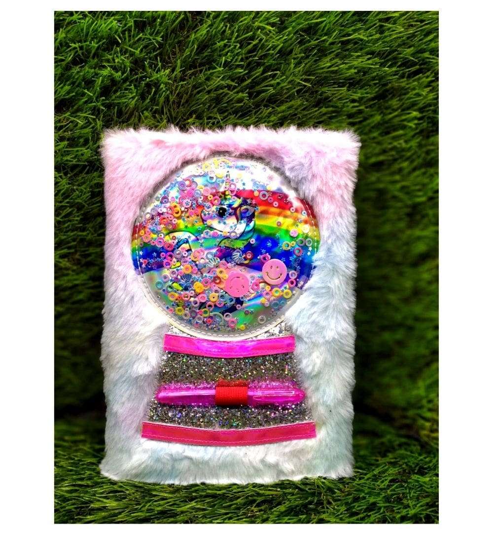 Unicorn fancy diary with Pen