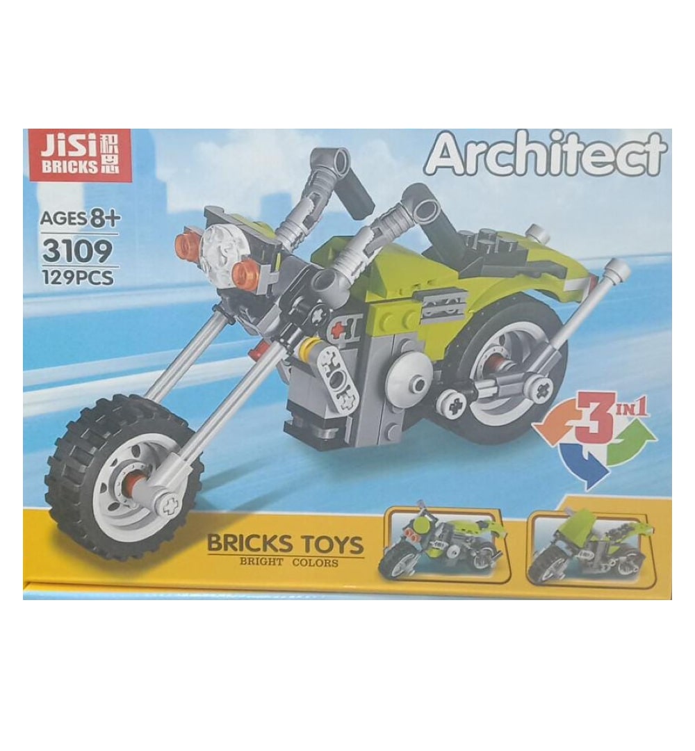 order-jisi-3109-architect-creator-3-in-1-highway-cruiser-3d-action-figures-building-block-set-toys-online-with-cod