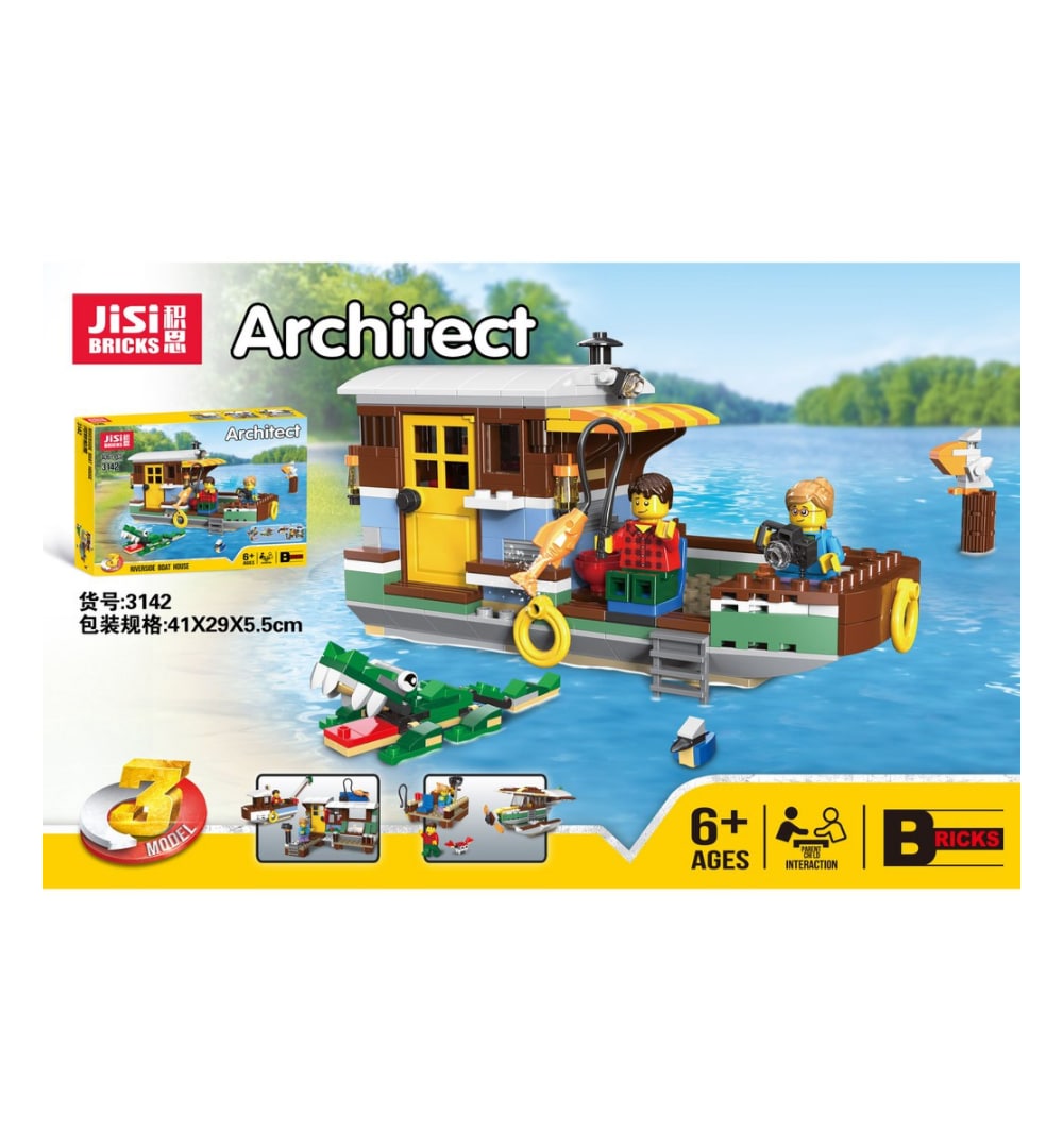 jisi-3142-architect-3in1-riverside-boat-house-building-blocks-bricks-toys-book-image-pakistan-bookstore