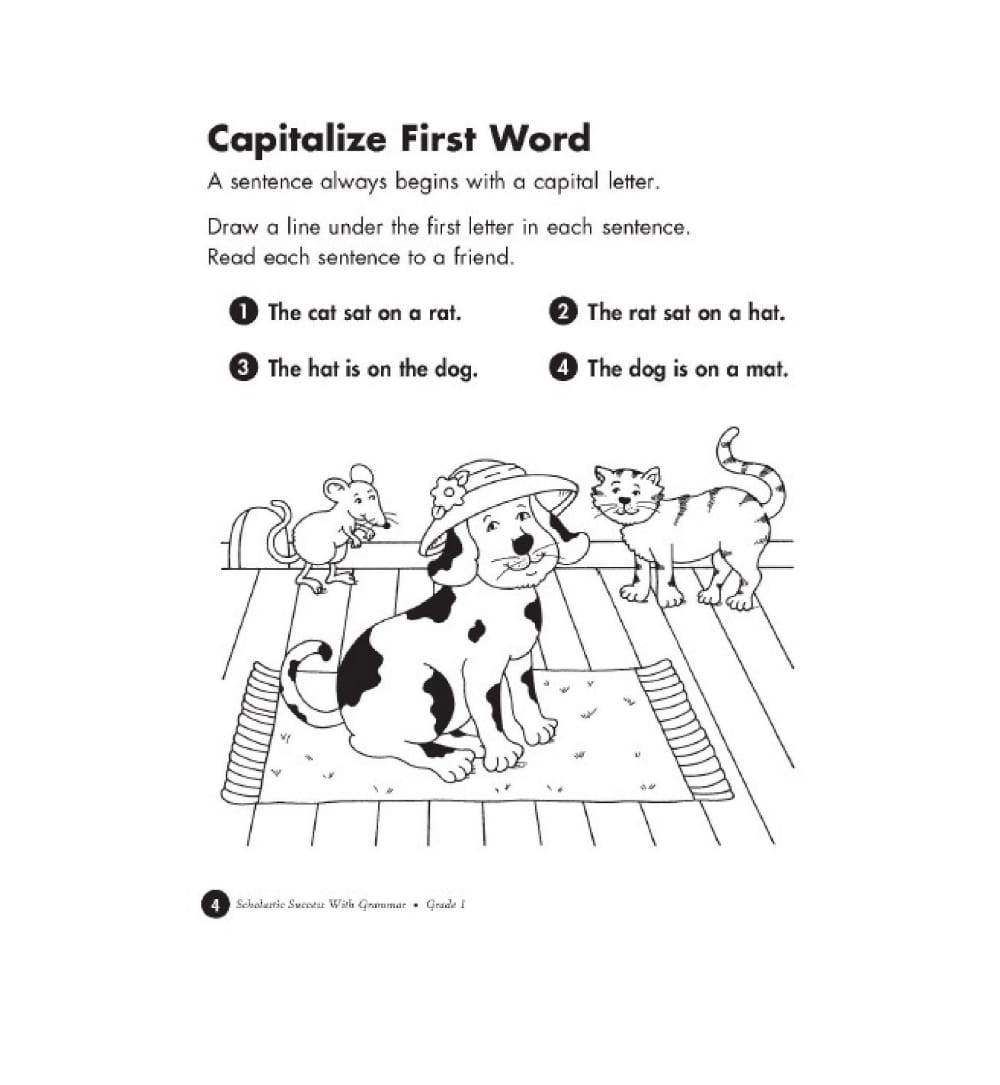 Scholastic Success With Grammar, Grade 1 | Online Book Store Pakistan – OnlineBooksOutlet