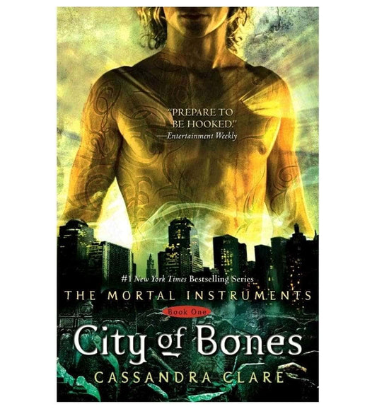 City of Bones by Cassandra Clare - the first Shadowhunter book, available in Pakistan