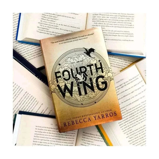 Fourth Wing by Rebecca Yarros — book one of the Empyrean series, original print