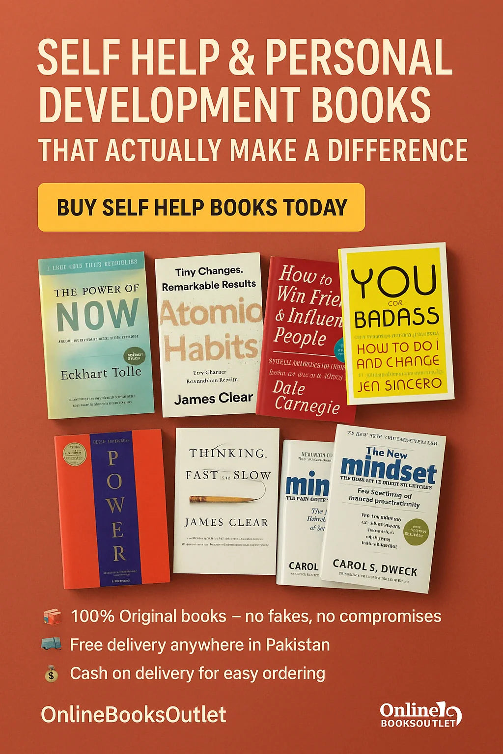 Buy Best Self Help and Personal Development Books in Pakistan – OnlineBooksOutlet