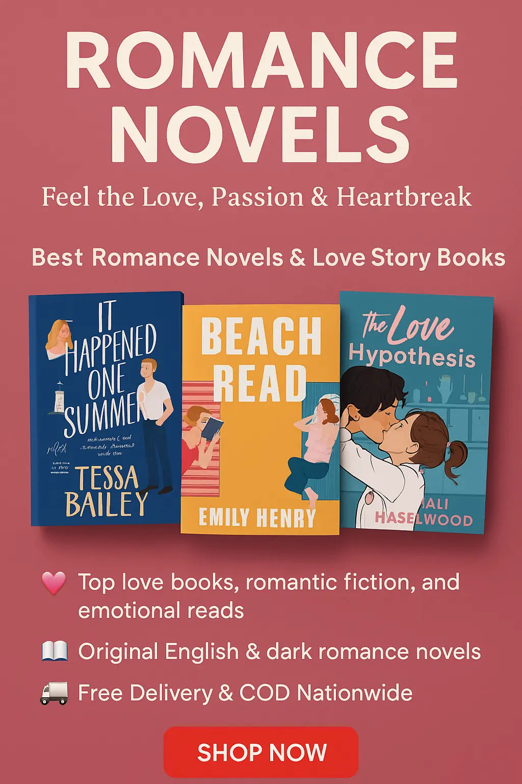 Romance Novels Collection – Love, Passion & Heartbreak Books Online in Pakistan