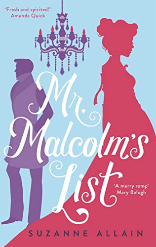 Mr Malcolm's List: a bright and witty Regency romp, perfect for fans of Bridgerton Book Cover Image