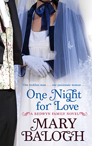 One Night for Love. by Mary Balogh Book Cover Image
