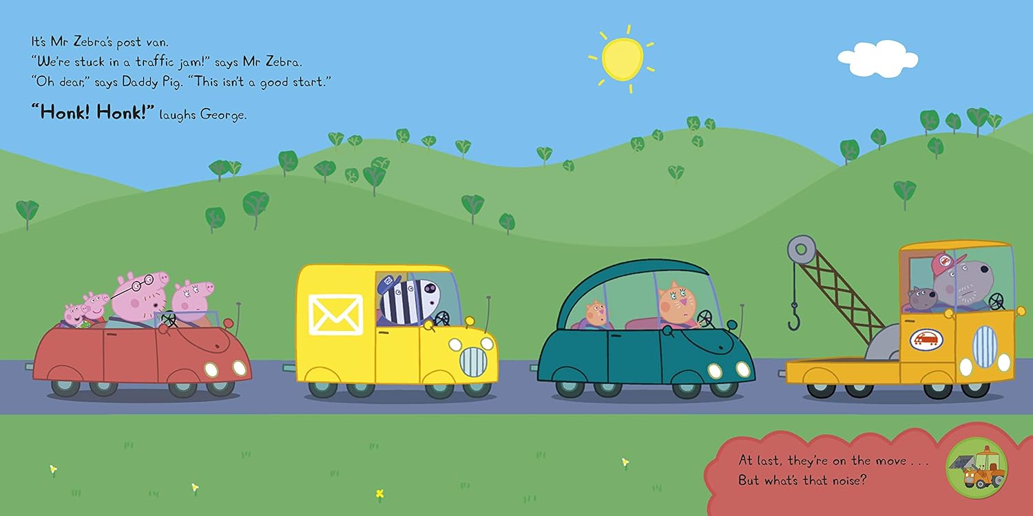Sound and Board Book - Peppa P*g: Beep Beep Brrrm | Online Book Store Pakistan – OnlineBooksOutlet