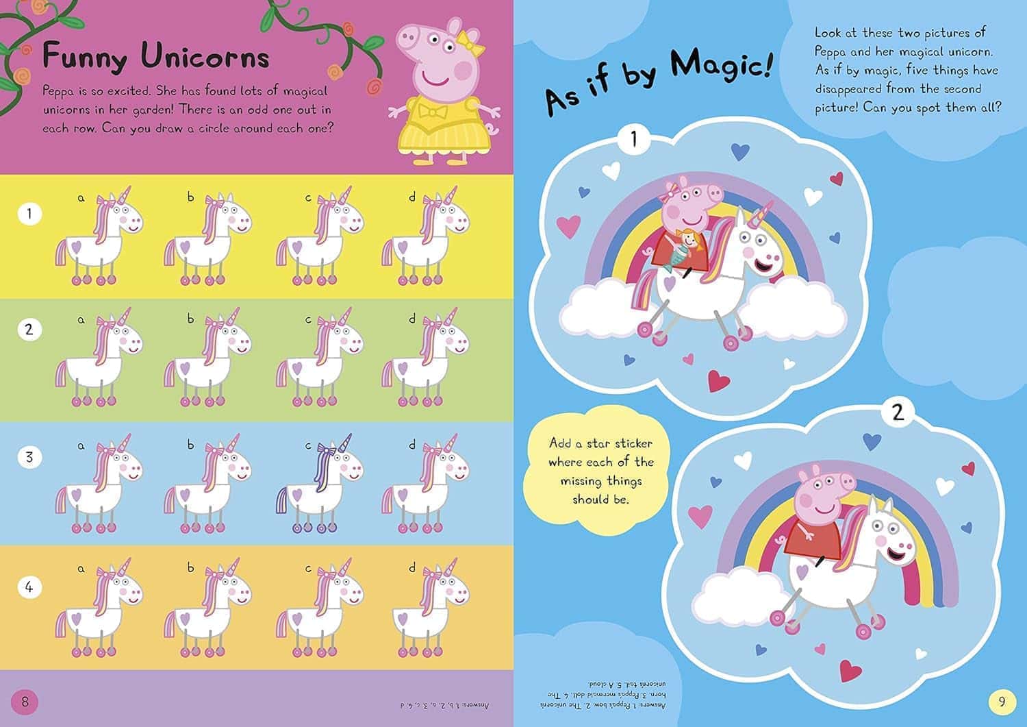 Sticker Activity Book - Peppa Pig Peppas Magical Friends | Online Book Store Pakistan – OnlineBooksOutlet