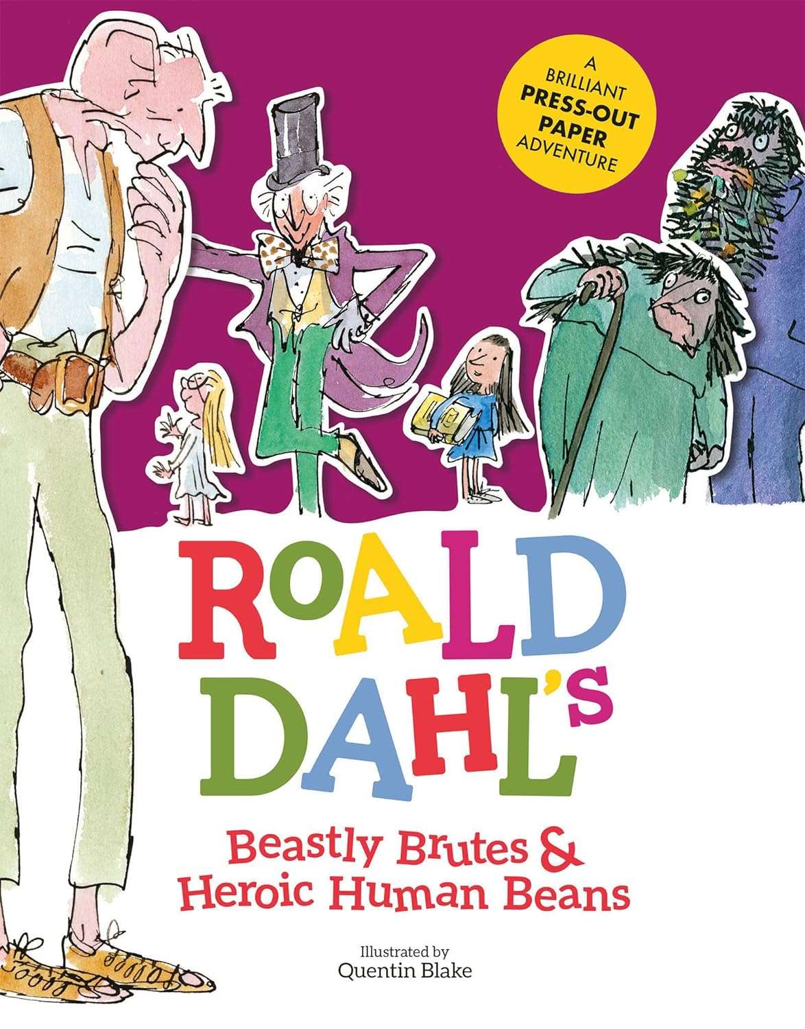 Roald Dahl's Beastly Brutes & Heroic Human Beans - Original Hardcover