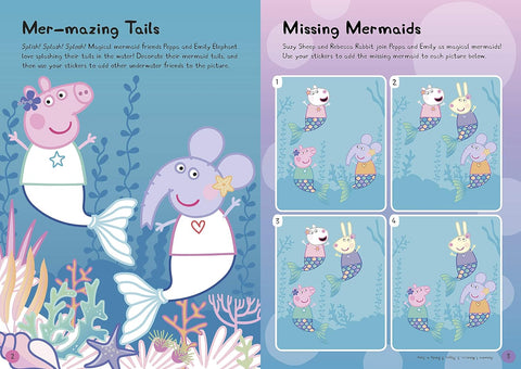 Sticker Activity Book - Peppa Pig Peppas Magical Friends