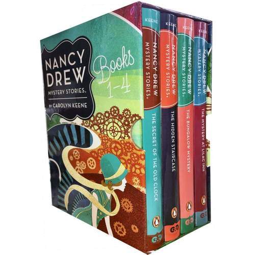 Nancy Drew Mystery Stories Books 1 to 4 - Hardcover - Original Box Set