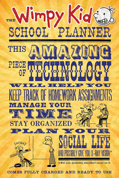 The Wimpy Kid School Planner (Diary of a Wimpy Kid) - Original