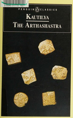 The Arthashastra by Kautilya (Chanakya) book cover