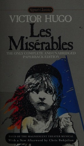 Les Miserables by Victor Hugo book cover