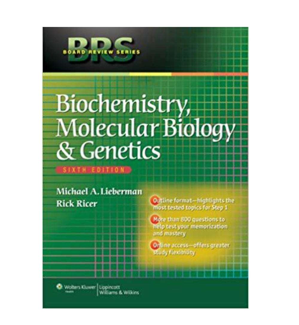 brs-biochemistry-molecular-biology-and-genetics-6th-edition-by-michael-a-lieberman-dr-rick-ricer - OnlineBooksOutlet