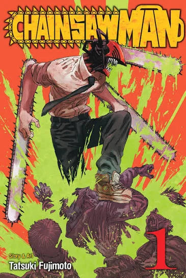 Chainsaw Man, Vol. 1 by Tatsuki Fujimoto by Tatsuki Fujimoto - book cover